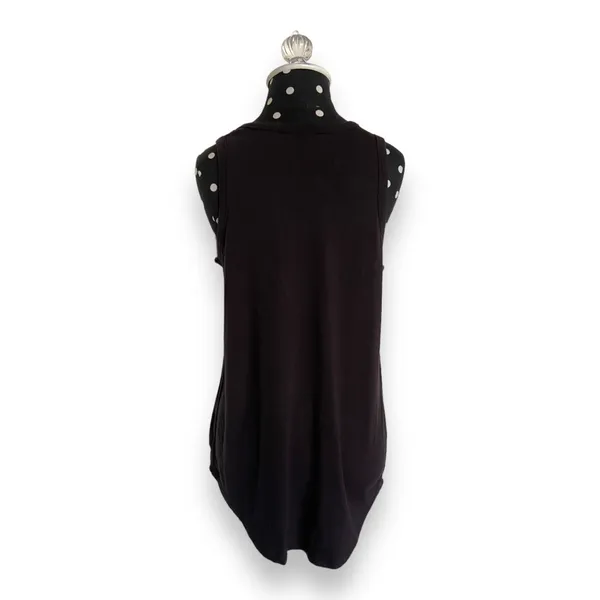 Athleta Womens Tank‎ Top Sz XS Black Cloud Knit Relaxed Modal Blend Knit - Image 3