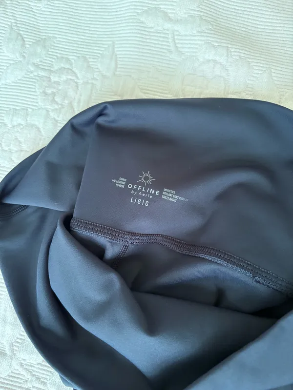 Aerie Navy Leggings - Image 2