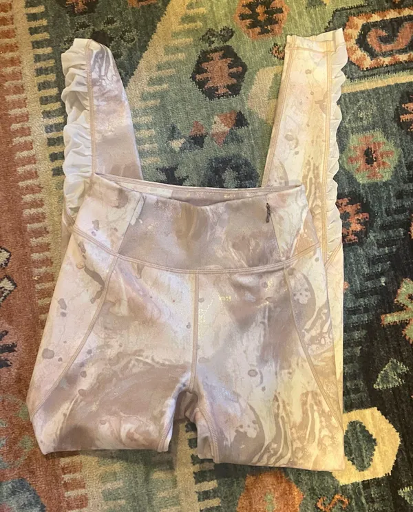 Calia by Carrie Rose Gold Leggings - Image 3