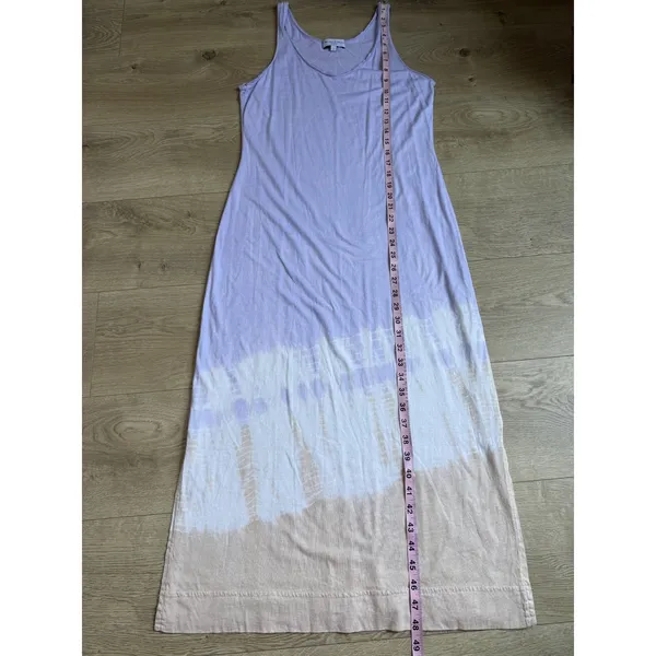 EUC‎ Womens Michael Stars tie dye ombre sleeveless maxi dress coastal size S - Image 6