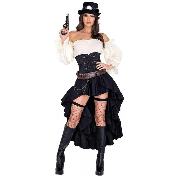 Roma NEW Steampunk Sexy Seductress Costume Size Large - Image 2