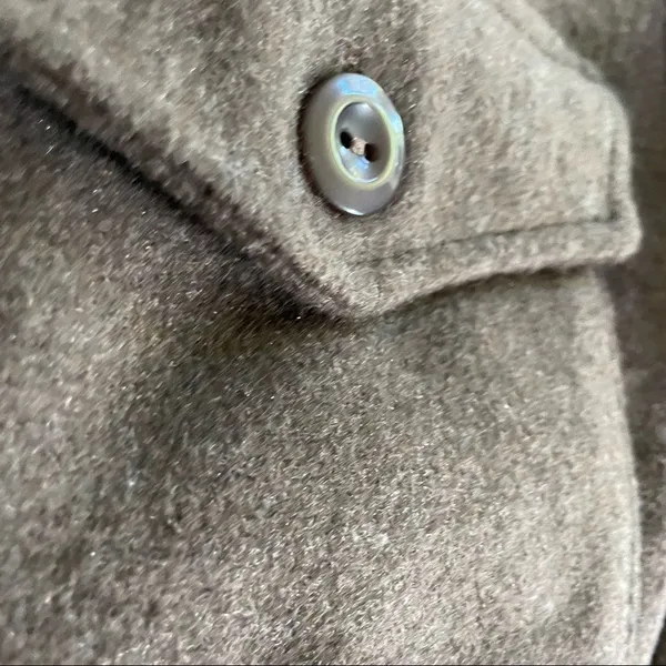 NWT PrettyLittleThing Brown Brushed Longline Button Up Shirt Shacket 12 - Image 9