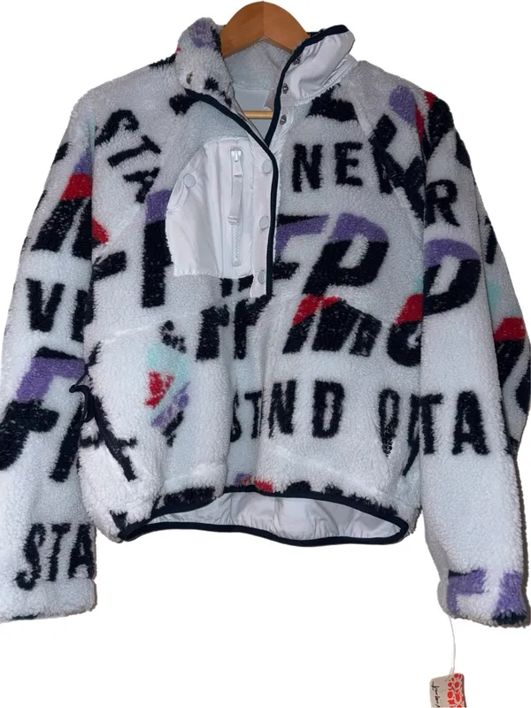 NWT FP Movement Hit The Slopes Fleece Pullover Extra Small Stand Out Never Still - Image 4