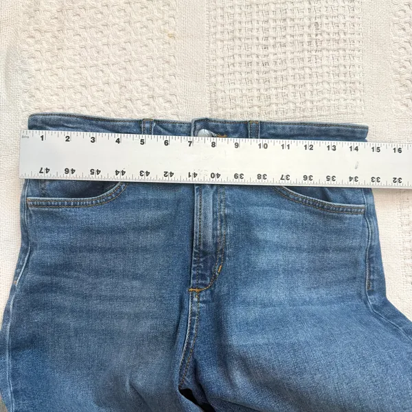 Joe's Jeans 29 Panama wide leg cuffed ankle stretch jeans J2 3522 - Image 5