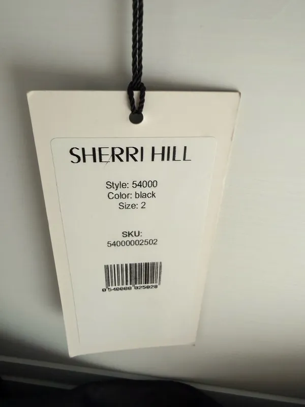 Black Sherri Hill Homecoming Dress Short - Image 5