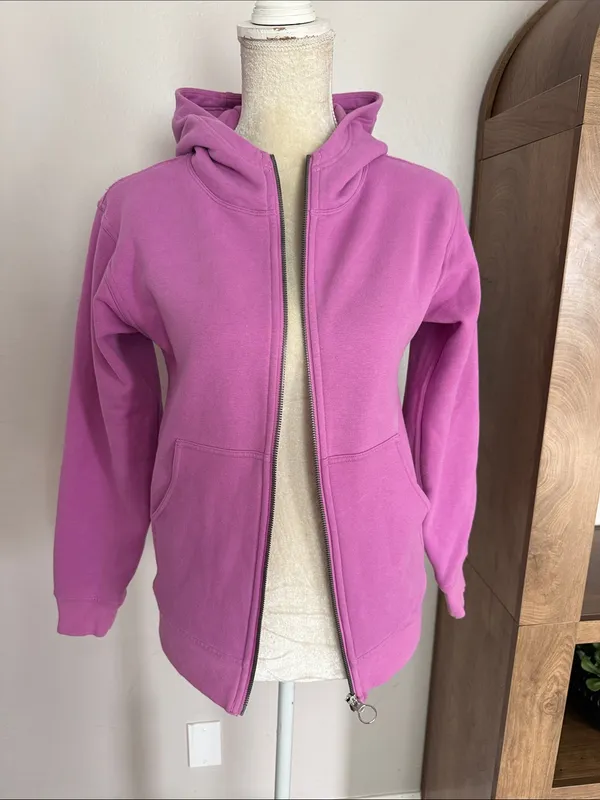 Lululemon All Yours Zip Hoodie in Magenta Glow XXS - Image 2