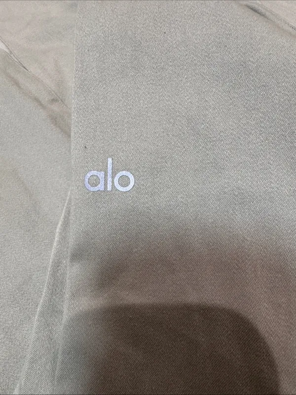 ALO Yoga High-Rise Wide-Leg Pants in Sage - Image 5