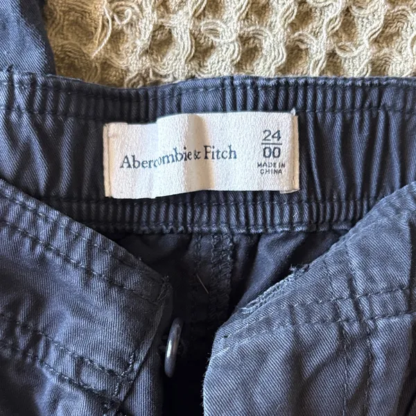 Abercrombie & Fitch Navy Straight Leg Pants - Image 2