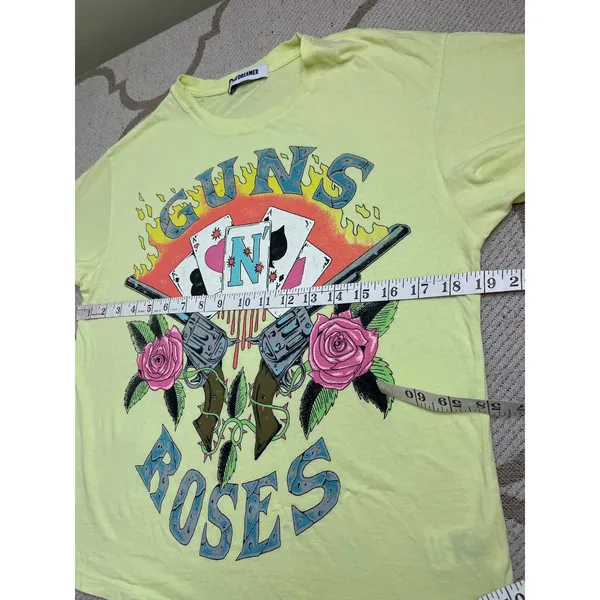 Daydreamer Guns N’ Roses Graphic Band T-Shirt Short Sleeve Rock Tee Size XS - Image 4