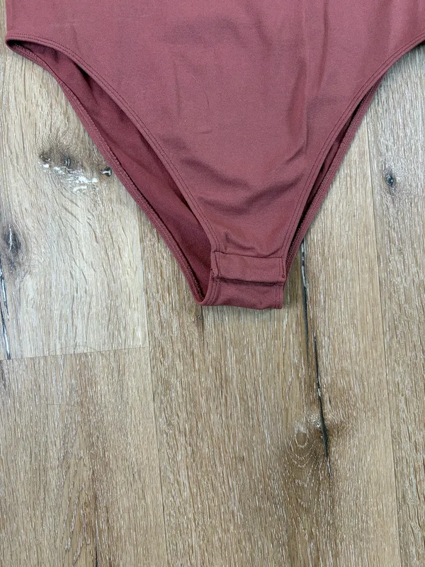 Darn Pink Long Sleeve Bodysuit - Image 2
