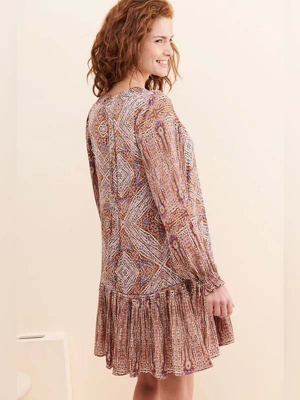 Anthropologie | Sabia Flounced Tunic Dress, Small - Image 3