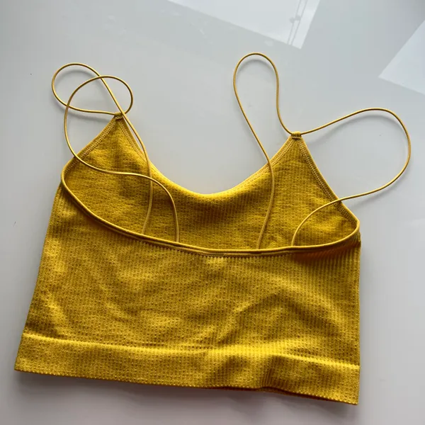 Ellie Seamless Yellow Tank Top - Image 5