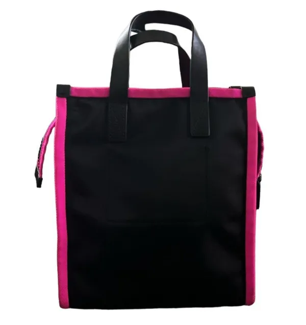 Marc Jacobs Pink and Black Tote Bag - Image 6