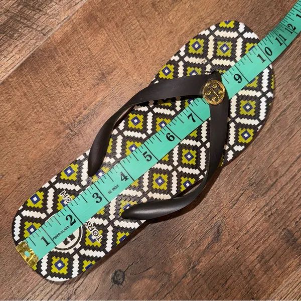 Tory Burch Platform Patterned Flip Flops - Image 8