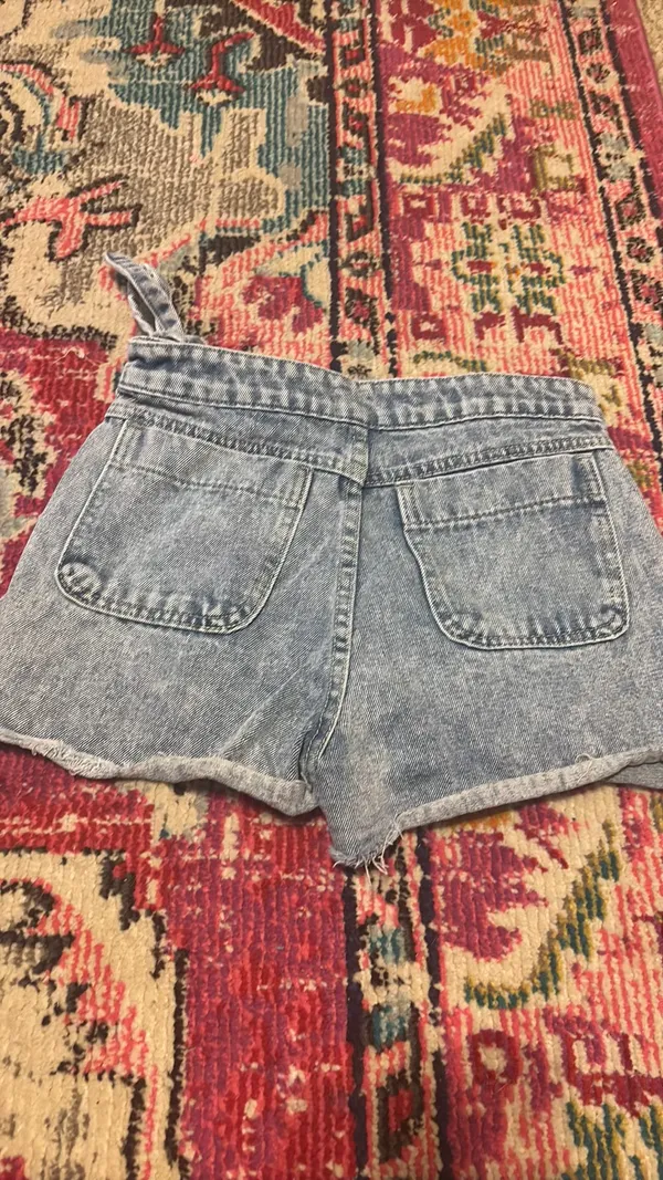 blue jeans skort - Image 2