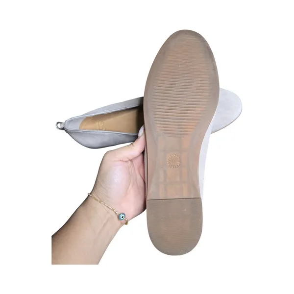 UGG Bonnie Suede Loafers‎ in Oyster Size: 9.5 - Image 7