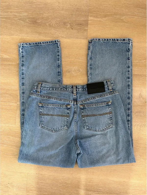Express Low Rise Boot Cut Jeans - Image 3