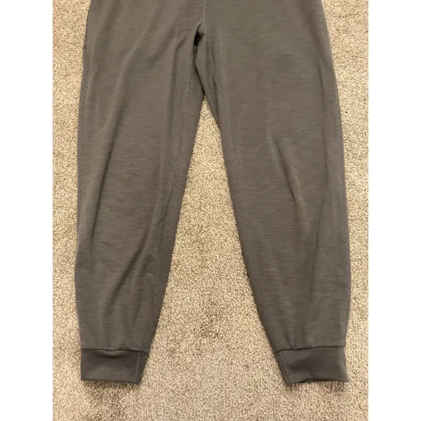 Vuori Lux Rib Performance Jogger Gray Ribbed Athleisure Lounge Pants, Size S - Image 7