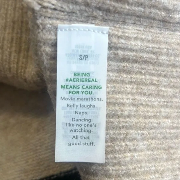 ✨American Eagle Aerie Unreal Sz Small Sweater Striped (Flawed)✨ - Image 9