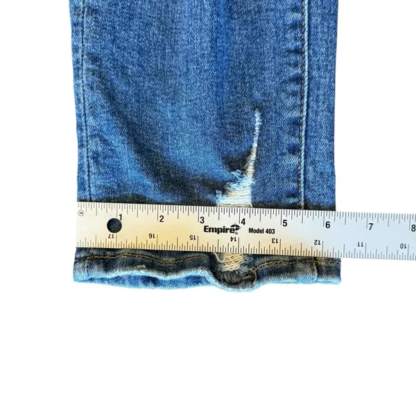 Risen Jeans Straight Distressed Ankle Women’s Jeans Size 30/11 - Image 13