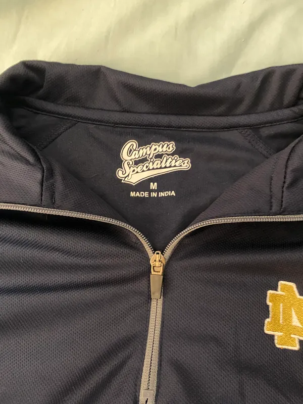 Campus Specialties Notre Dame Quarterzip - Image 5