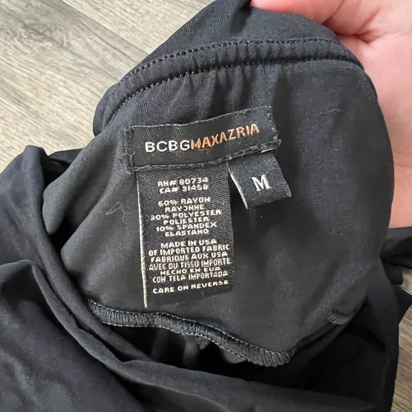 BCBG Maxazria black‎ mini skirt - Image 6
