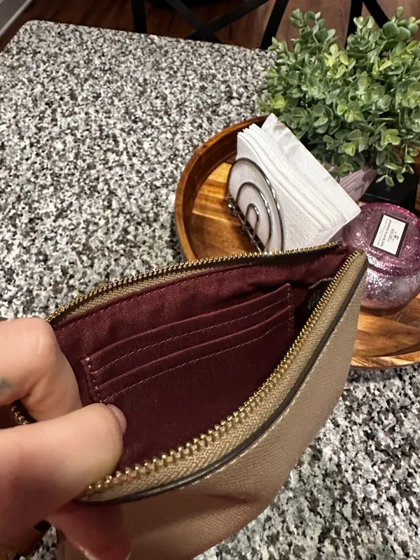 Coach Wristlet Leather - Image 3