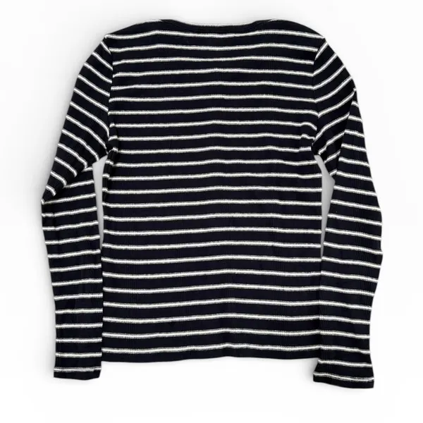 Everlane The Vintage Rib Cardigan in Navy/bone size XS - Image 5