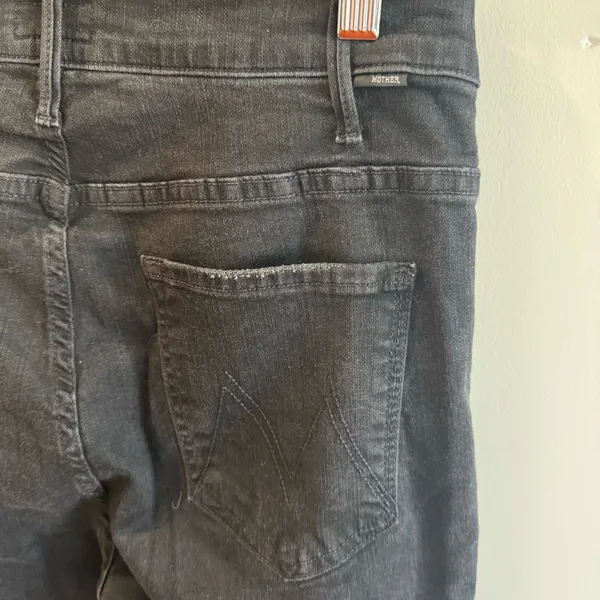 Mother The Hustler Ankle Fray Jeans in Not Guilty Wash‎ Size 30 - Image 5