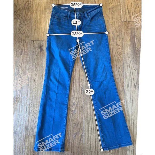 Nydj Barbara bootcut dark wash jean size 10 - Image 4