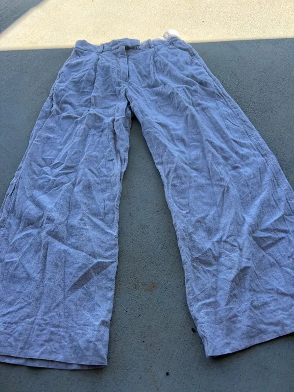 Abercrombie &‎ Fitch 26/2S linen blend pants - Image 5