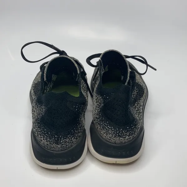 Nike Free Run sneakers‎ black gray white size 8.5 - Image 8
