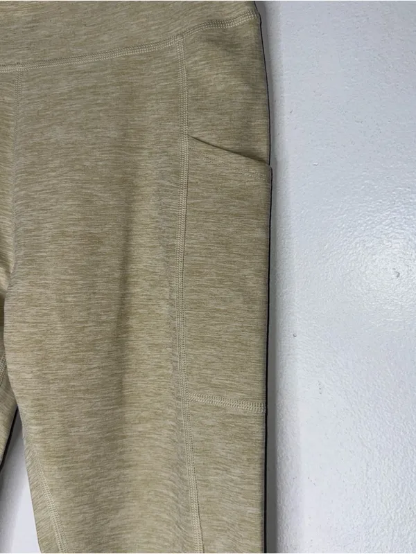 NWT Abercrombie Fitch Tan Side Pocket Leggings‎ Small - Image 3