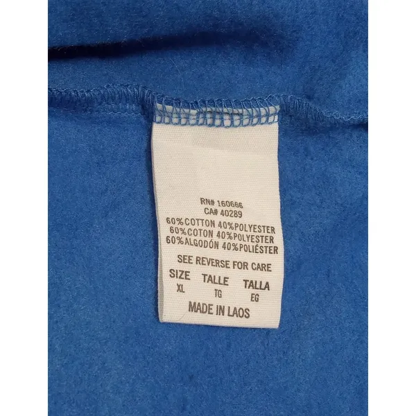 New Era Dallas Mavericks Women's Fleece Sweatshirt NBA Logo Blue Size XL - Image 10