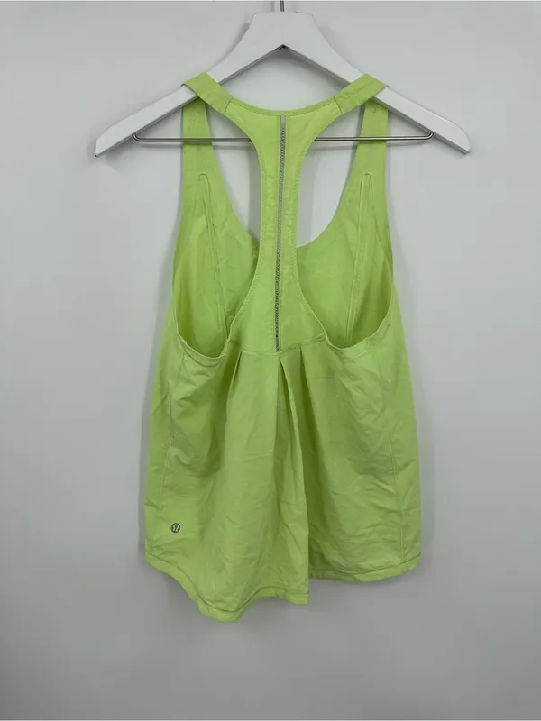 Lululemon Neon Tank Top Size Small Gym Workout - Image 2