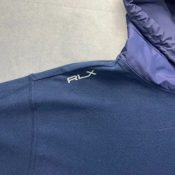 Ralph Lauren RLX Paris‎ 2024 Olympics Navy Blue Hoodie Women's Size Small - Image 7