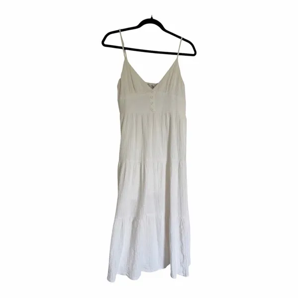 ✨Hello Molly Vintage Queen Maxi Sz Xl Dress White✨ - Image 6