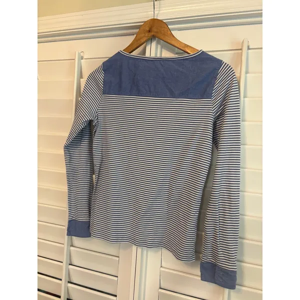 Brooks Brother Blue And White Stripe Top Size‎ XS - Image 2