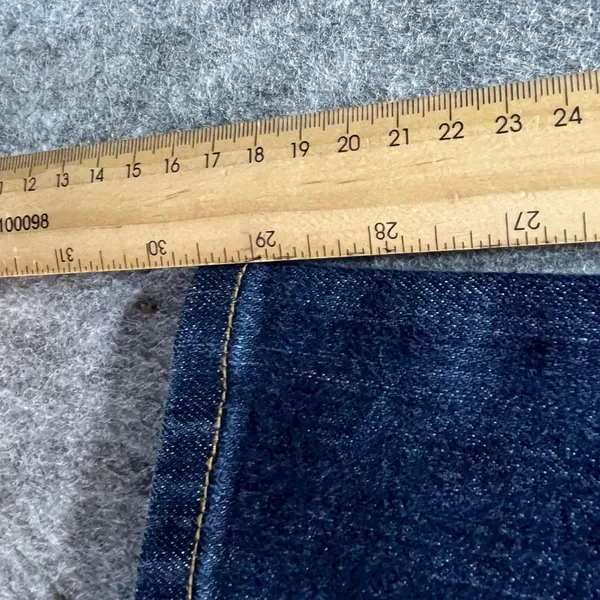 Vintage Y2K Ezekiel Denim Jeans Rolling Stone Rocker Fit Dark Wash 30‎ Low Rise - Image 3
