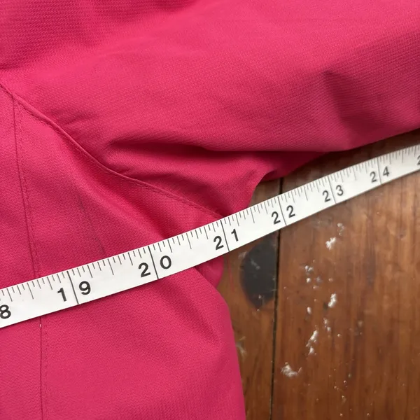 Unco & Boror Women's Size XL Pink & Black Down Hooded‎ Parka Jacket Coat Hooded - Image 9