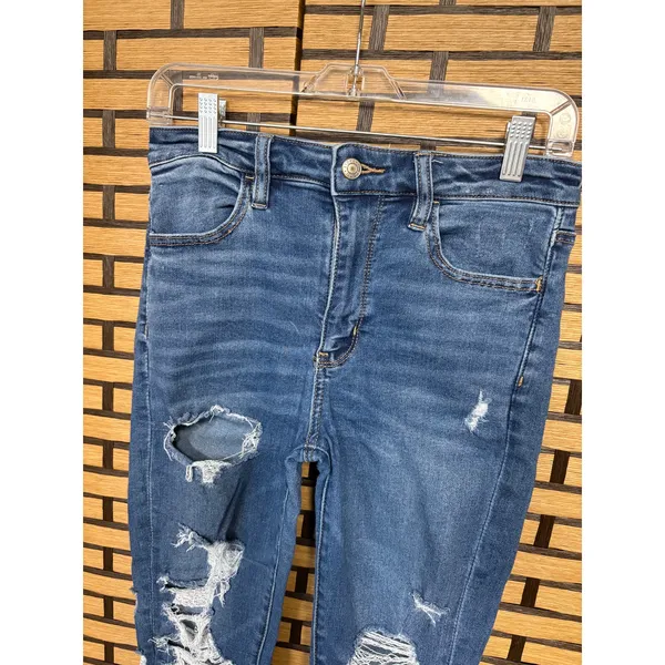 American Eagle‎ Super Hi-Rise Jeggings Size 6 - Image 3