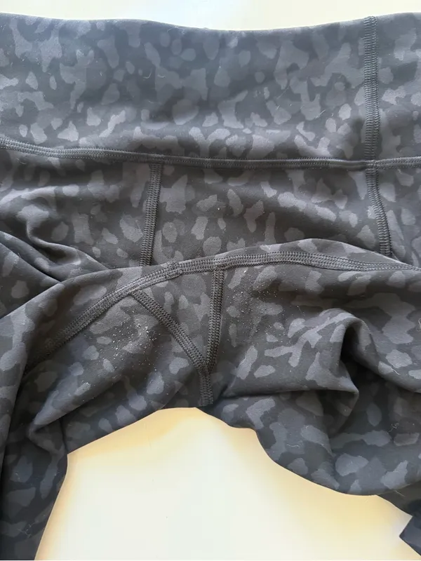 Lululemon Invigorate High-Rise Tight 25" Formation Camo Deep Coal Multi Size 8 - Image 8