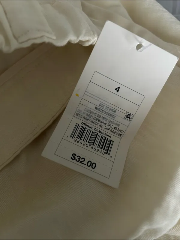 a new day Cream Wide-Leg Women's Trousers 4 - Image 4