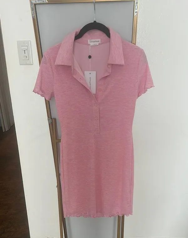 Lovers and Friends Sally Mini Dress in Heathered Pink REVOLVE - Image 9