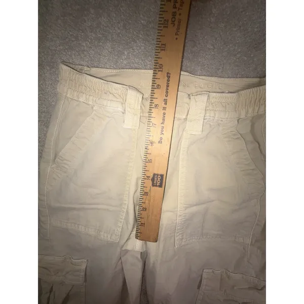 american eagle womens cargo pants straight leg Beige 2 reg - Image 8