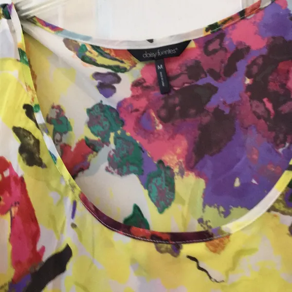 FINAL MARKDOWN Ladies daisy fuentes top medium - Image 3