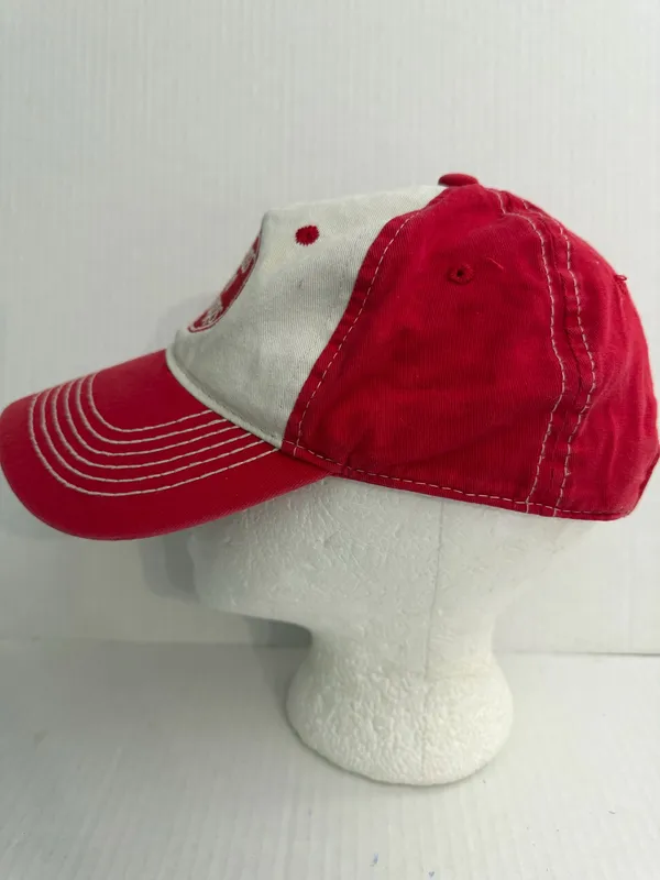Bass Pro Shops Red and White Logo Trucker Cap - Image 5