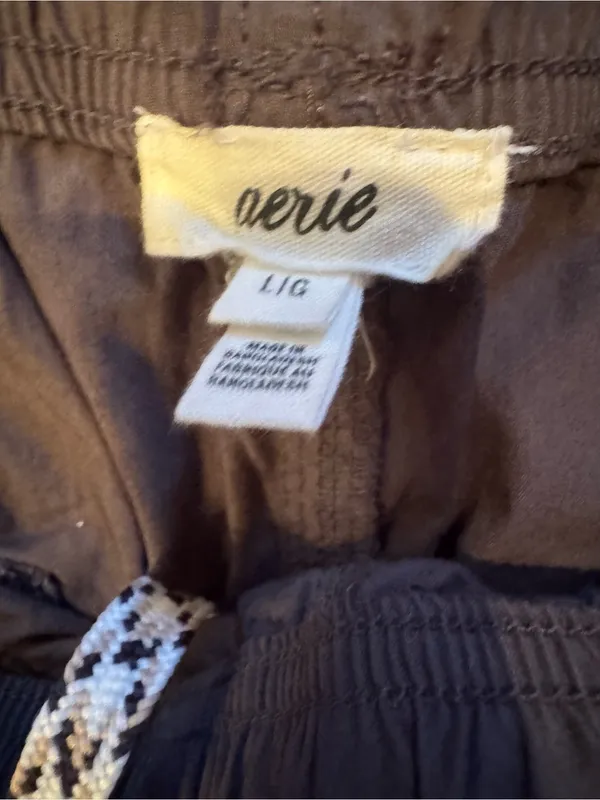Aerie Women's Avenue Baggy Cargo Pants - Size Large - Image 3