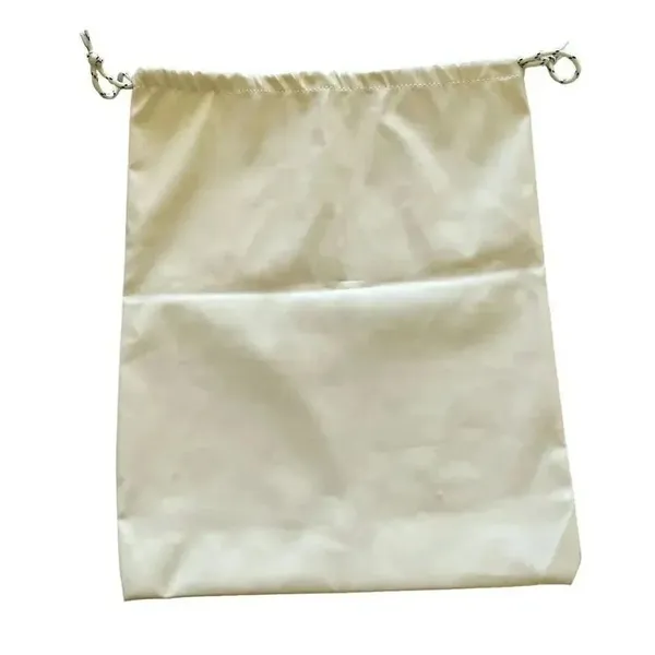 Axel Arigato Plastic Soft Material Dust Bag with Drawstring Closure # 1354 Yellow - Image 3