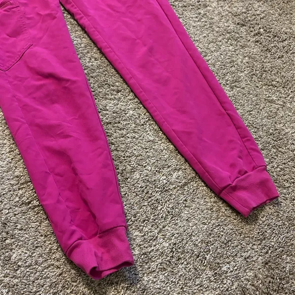 Figs Women's‎ Raspberry Sorbet Zamora Jogger Scrub Pants XXS - Image 3